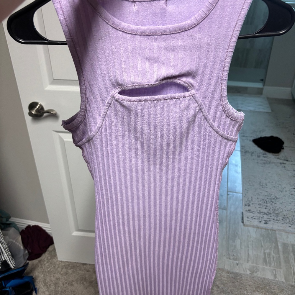 Bodycon cut out dress